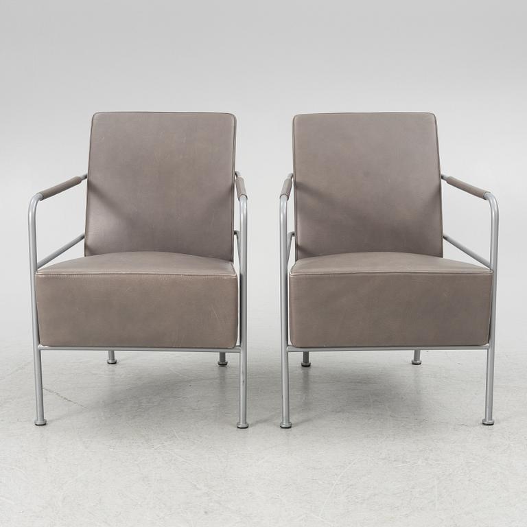 Gunilla Allard, a pair of 'Cinema' armchairs, Lammhults.
