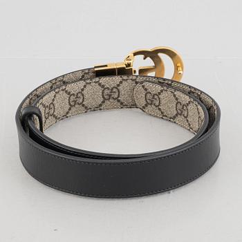 Gucci, belt.