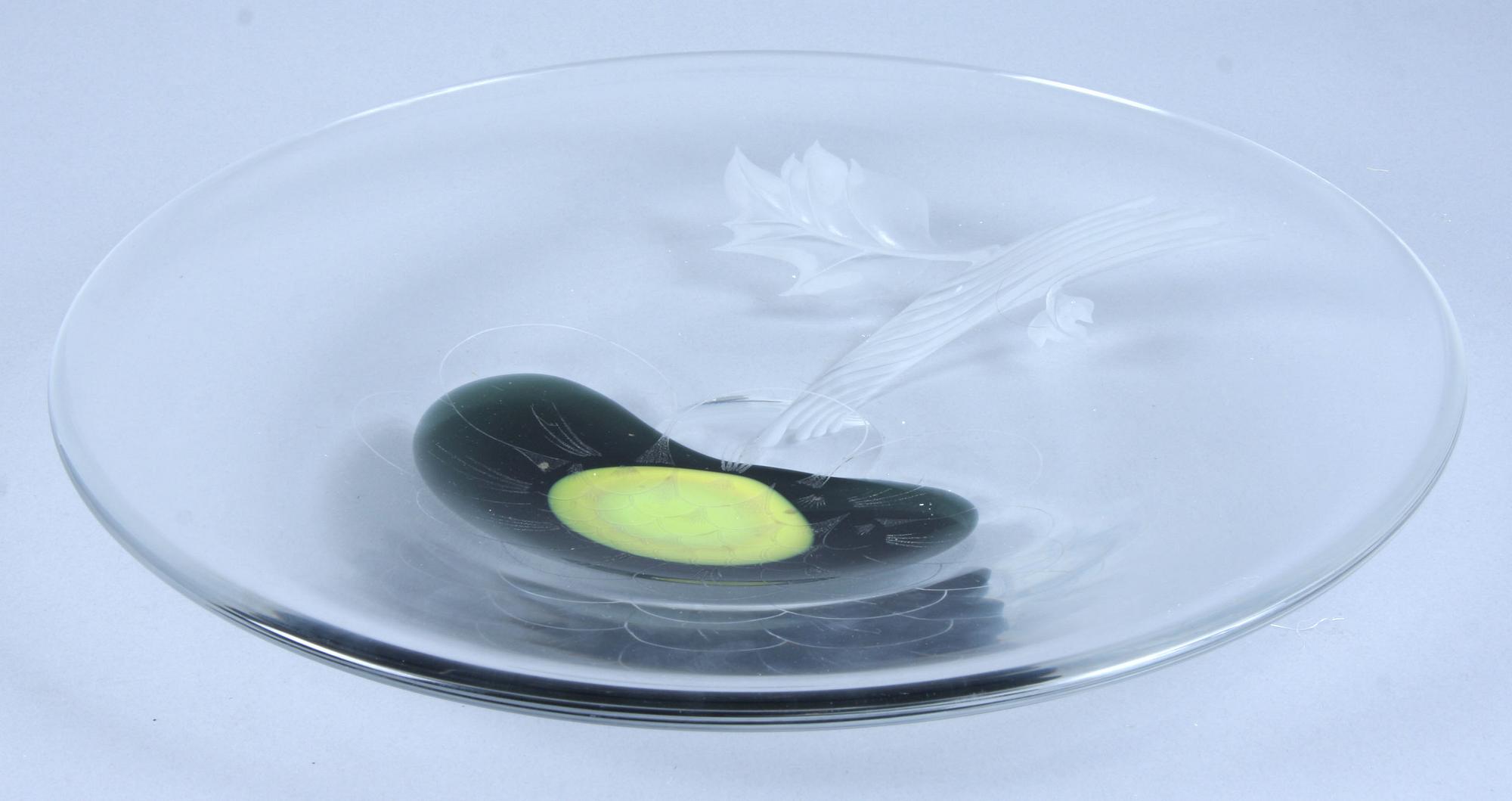 FAT, glas, Olle Alberius, Orrefors Expo, 1977.