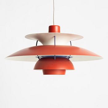 A 'PH5' ceiling lamp by Poul Henningsen for Louis Poulsen, Denmark.