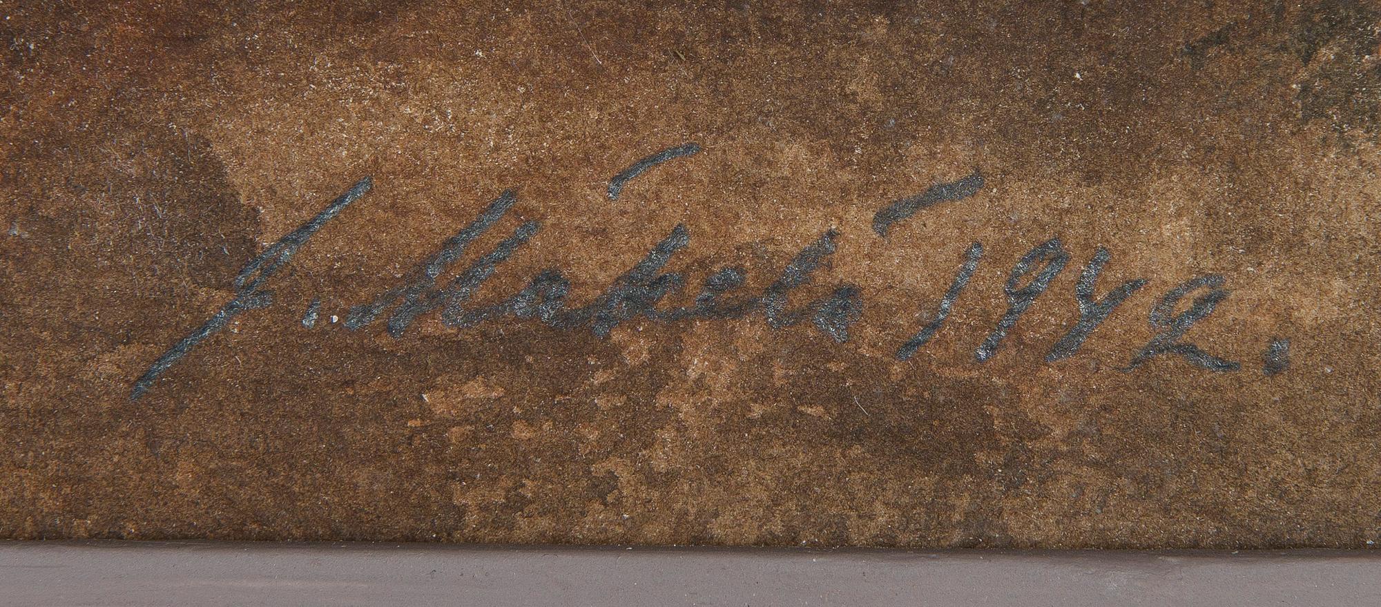 Juho Mäkelä, Flowers in a vase.