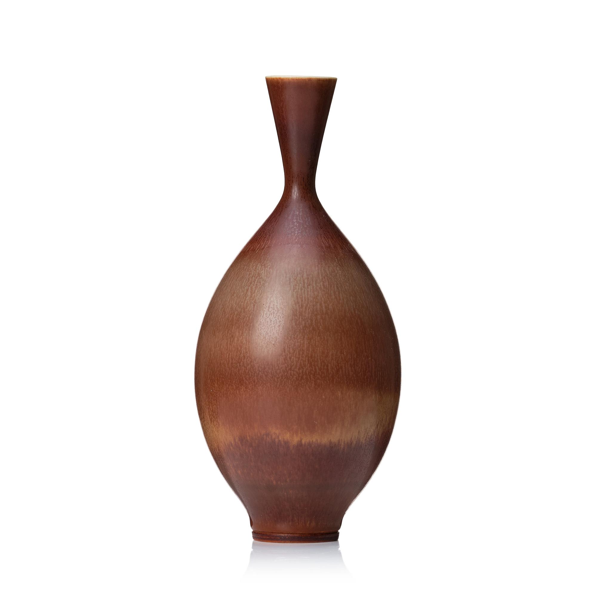 Berndt Friberg, a stoneware vase, Gustavsberg studio, Sweden 1968.