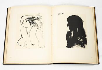 Pablo Picasso, bok, La Guerre et la Paix, signerad upplaga 25/50.