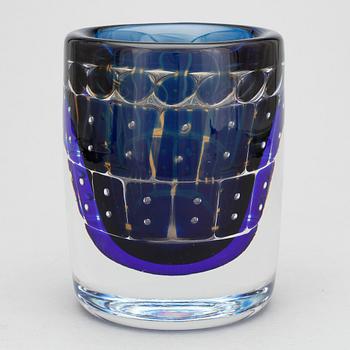 VAS, glas, Ariel, Ingeborg Lundin, Orrefors 1957.