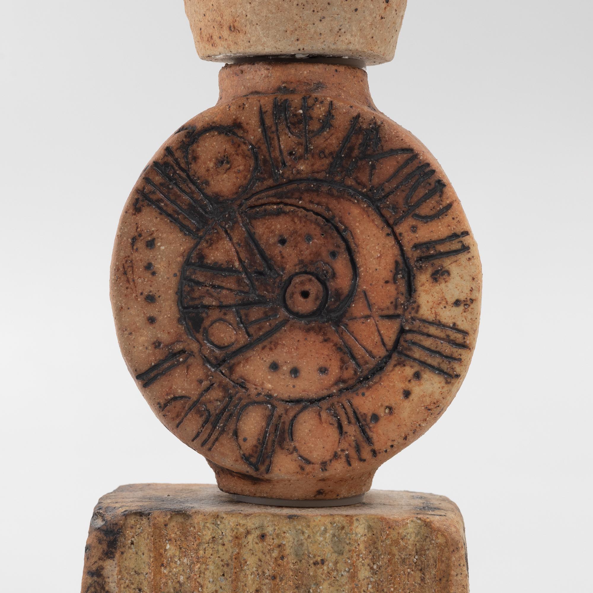 Bernard Rooke, Table lamp/floor lamp, "Totem", England, 1960s/70s.