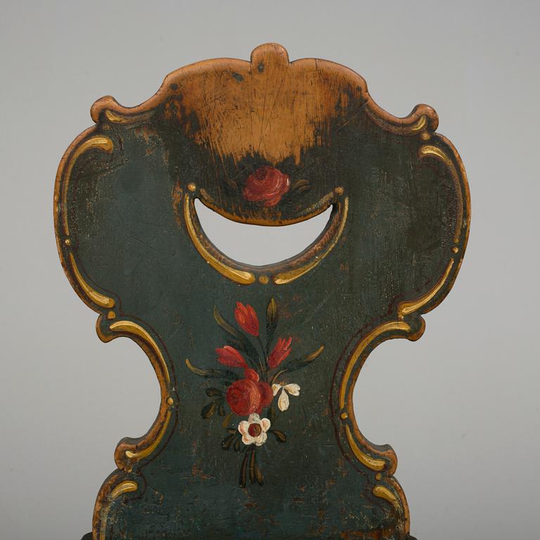 STOLAR, 4 st. allmoge, 1800-tal.