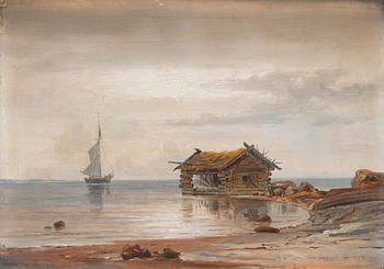 Johan Knutson,  Coastal view.