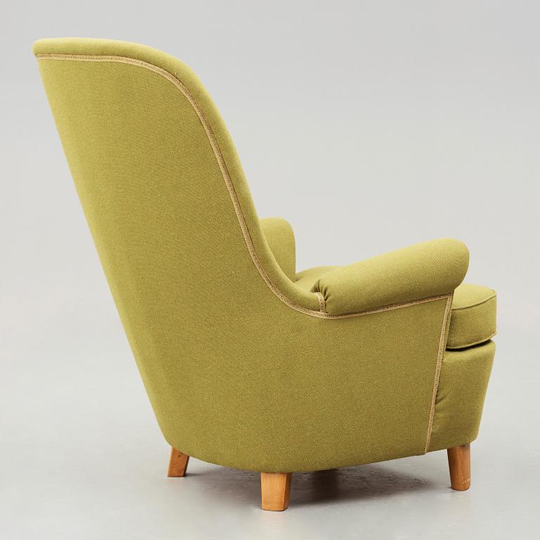 Carl-Axel Acking, an easy chair, Sweden 1930's-40's.