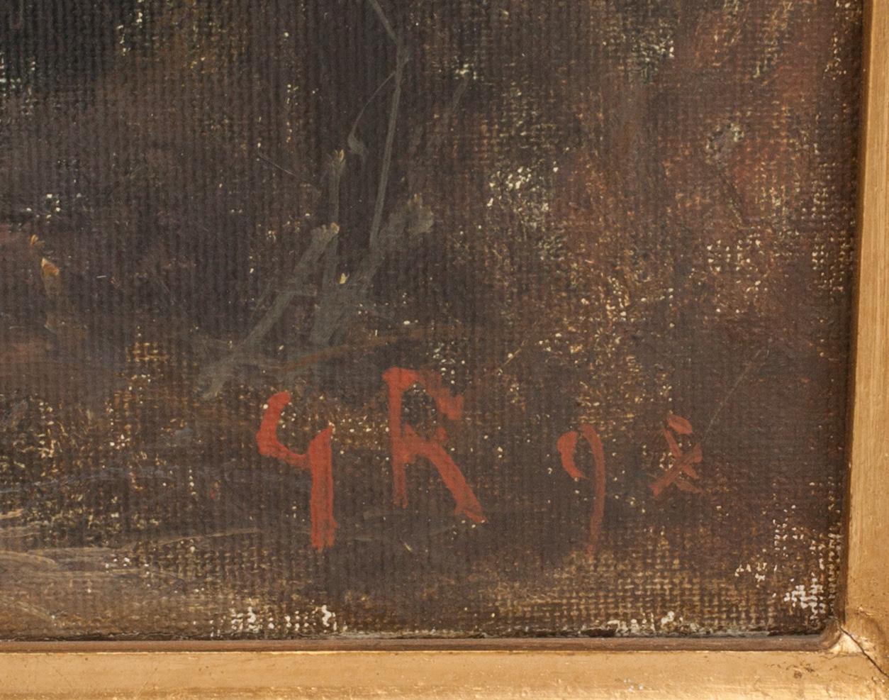 GUSTAF RYDBERG, olja på duk, signerad G.R.