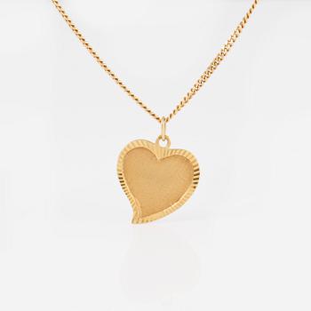 HÄNGE, 18K guld. Vikt 6 gram.