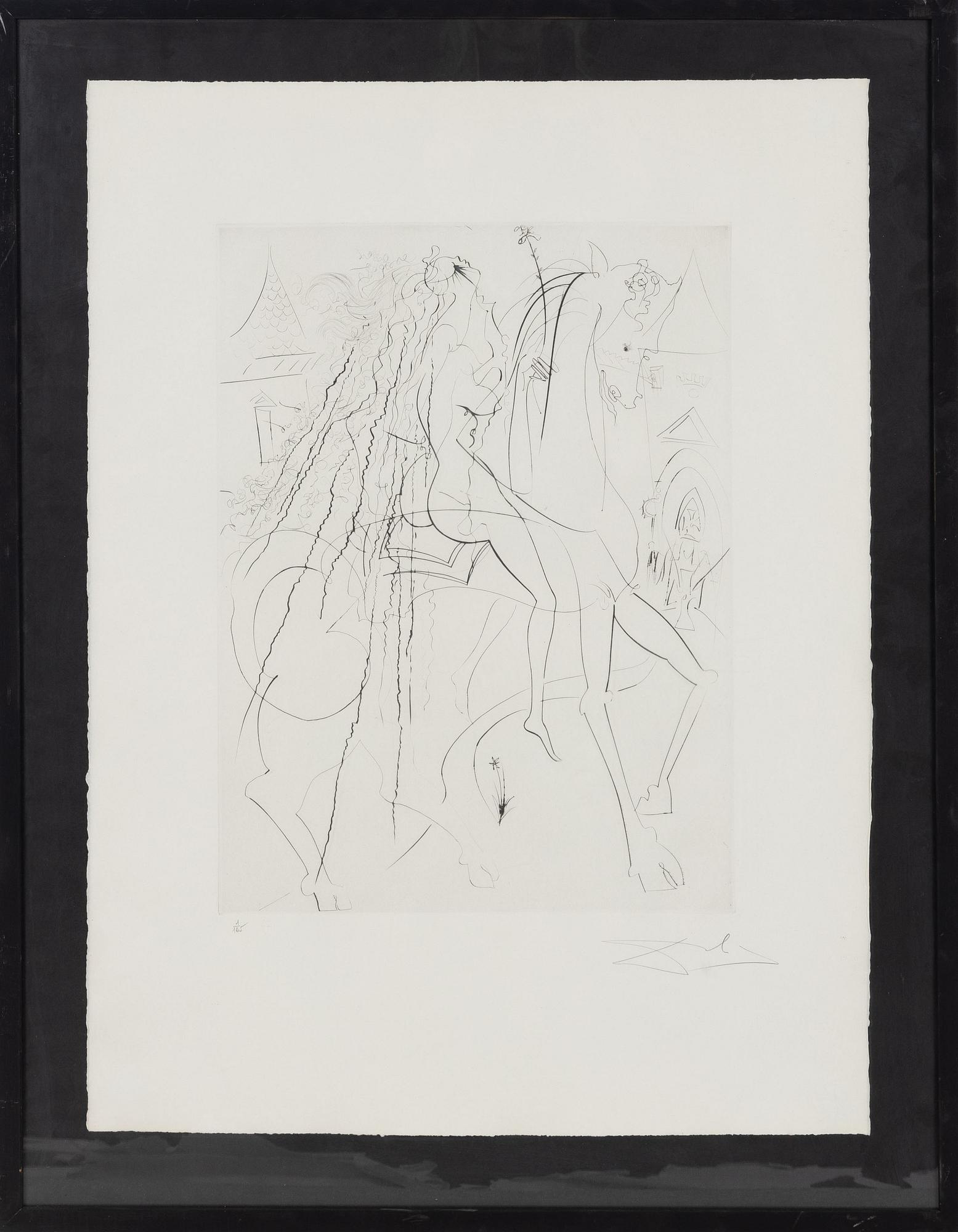 Salvador Dalí, "Lady Godiva".