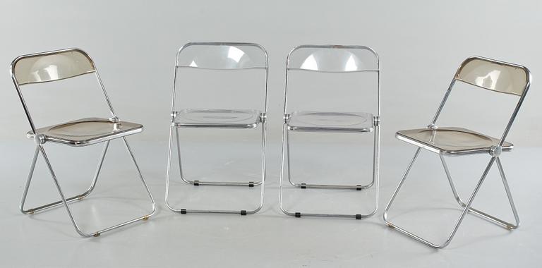 FÄLLSTOLAR, 2+2, Giancarlo Piretti, Castelli, Italien, 1900-talets andra hälft.