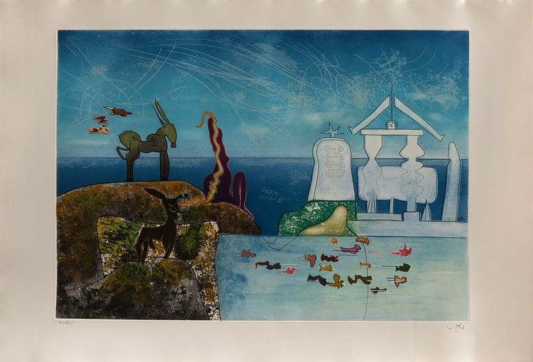 Roberto Matta, mapp "L'Arc, obscure des heures".