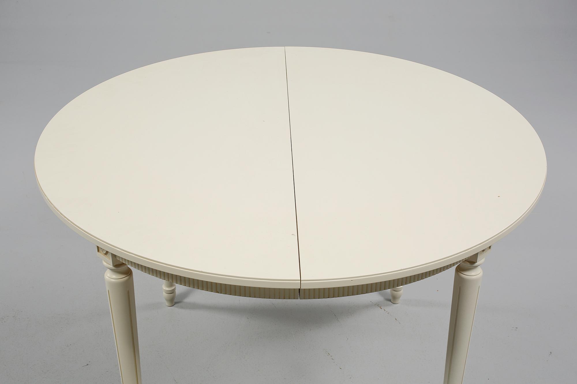 MATSALSBORD, sengustaviansk stil, 1900-talets andra hälft.