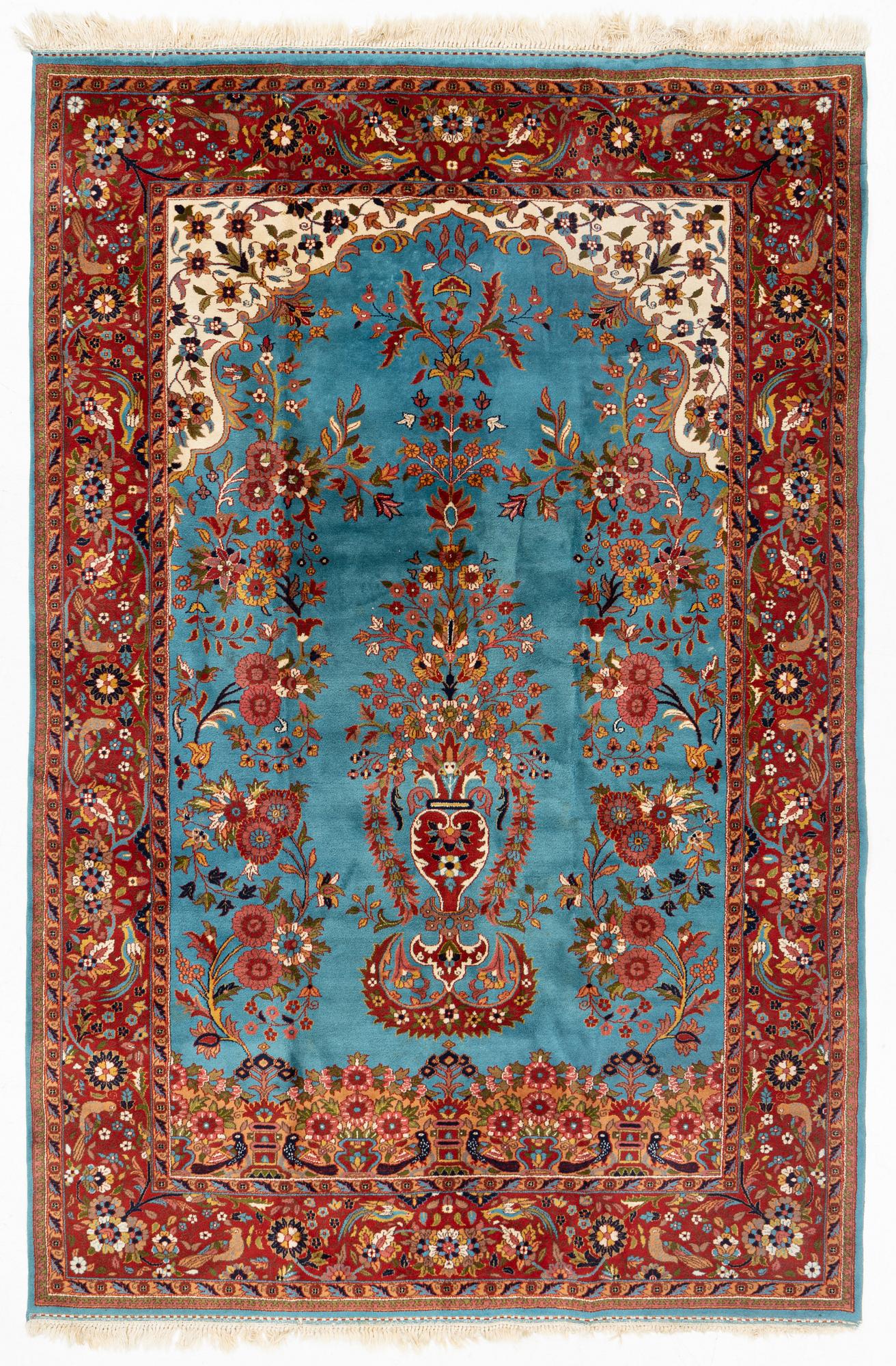 Matta, Täbriz, ca 278 x 181 cm.