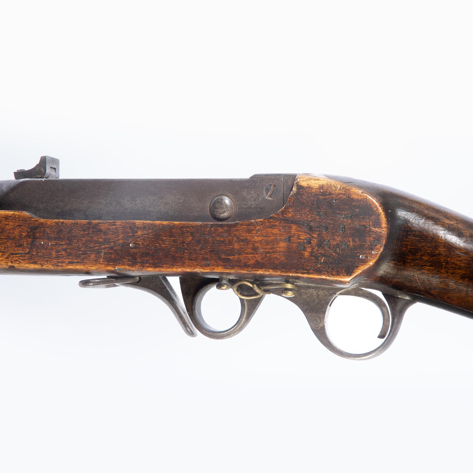 Chamber-loading rifle, Swedish m/1851 for the navy,.