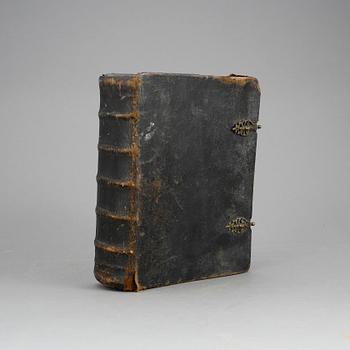 KARL XII:S FÄLTBIBEL, Biblia thet är all then Helga Skrift på Swensko.., Stockholm 1709.