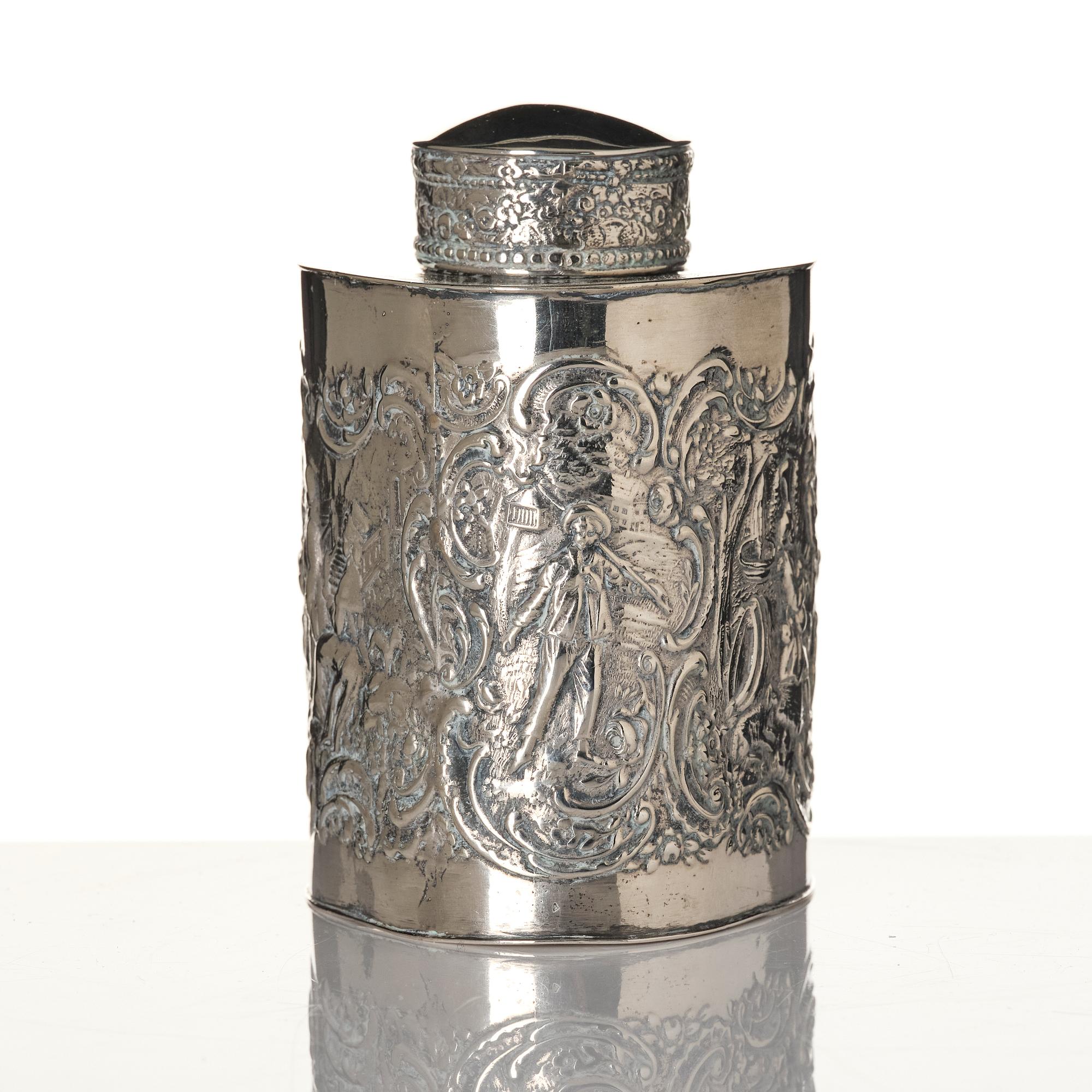 Tedos, sauceboat and cup, silver, including Ottoman Empire.