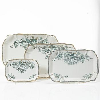 Gustavsberg, a 64-piece dinner service, 'Wexiö Guld', early 20th century.