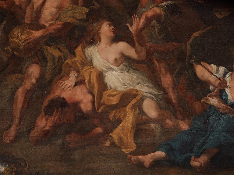 JEAN FRANCOIS DE TROY, hans krets. Uppfordrad duk 92,5 x 129 cm.