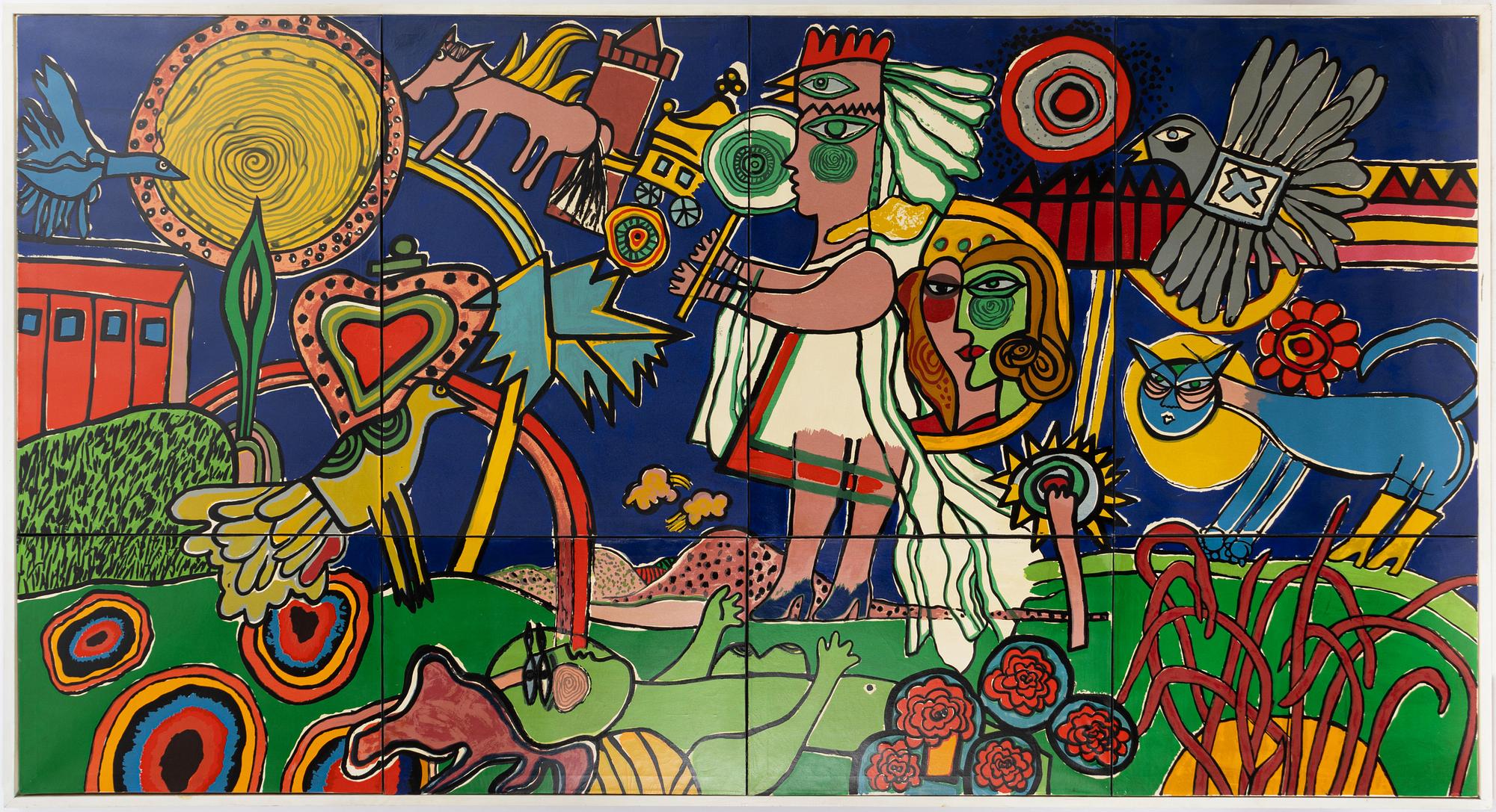 Beverloo Corneille, "Vu par Corneille le monde des fables de Charles Perrault".