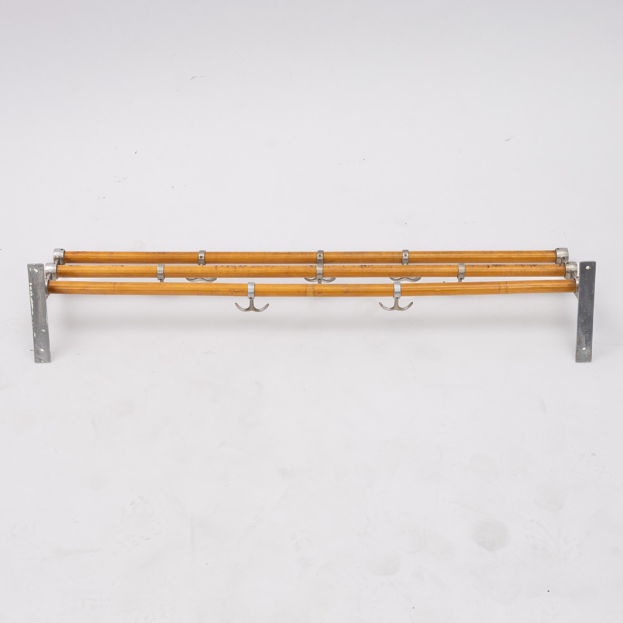 A coat rack, mid 20th century.