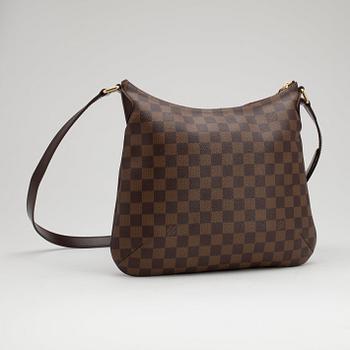 LOUIS VUITTON, a damier ebene canvas shoulder bag, "Bloomsbury GM".