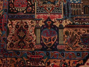 MATTA, Kashmar, modern tillverkning, signerad, 390 x 290 cm.