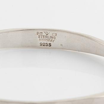 Tone Vigeland, armring, sterlingsilver, Norge.