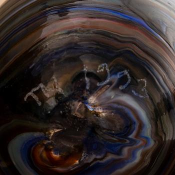 TIINA NORDSTRÖM, a 'Colour ballet' composition signed Tiina Nordström Iittala 1993.