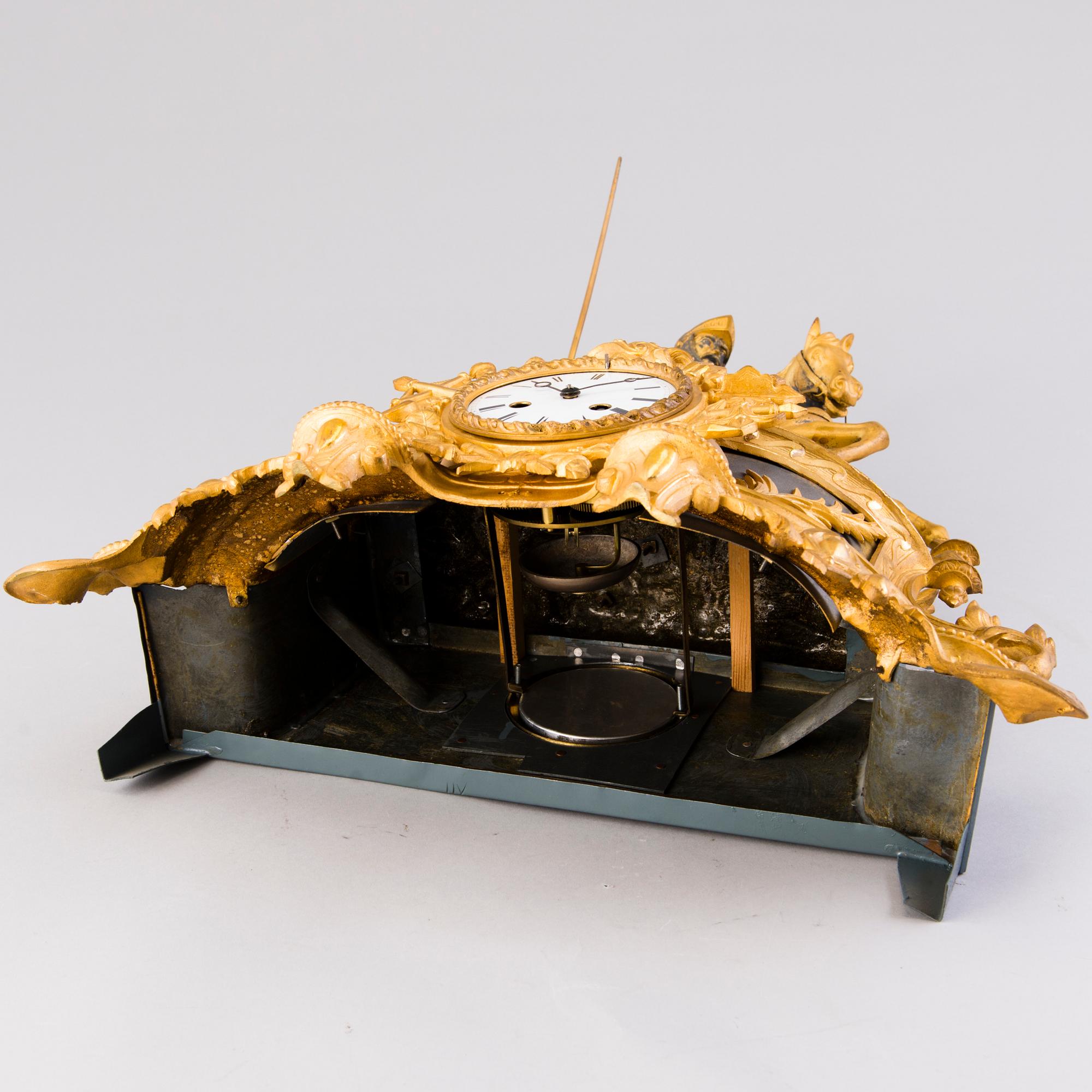 BORDSPENDYL, Frankrike 1800-talets slut.