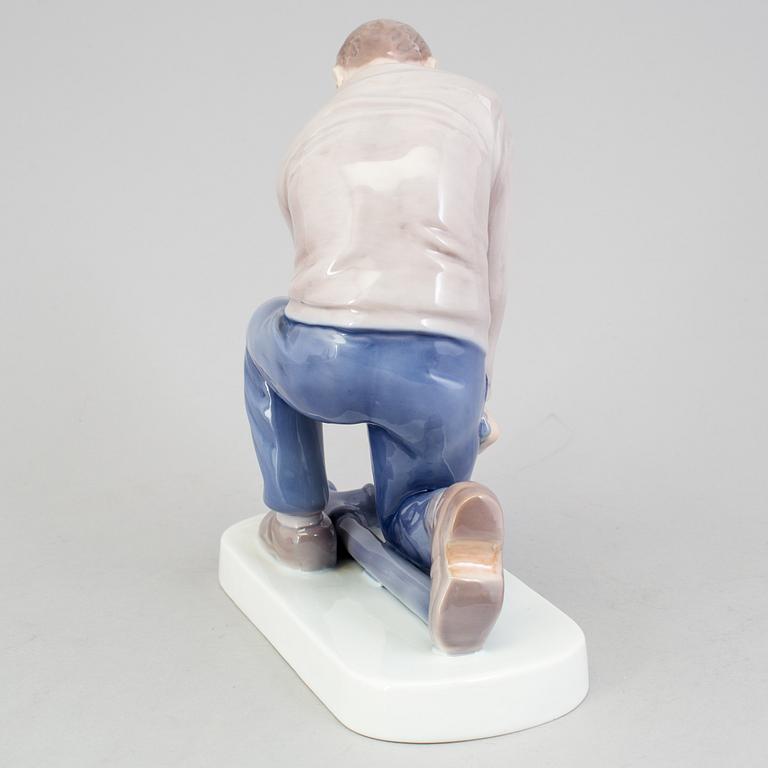 A porcelain figurine by Bing & Gröndahl, Denmark.