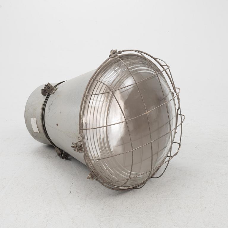 An industrial lamp, Mesko, Poland, second half of the 20th century.