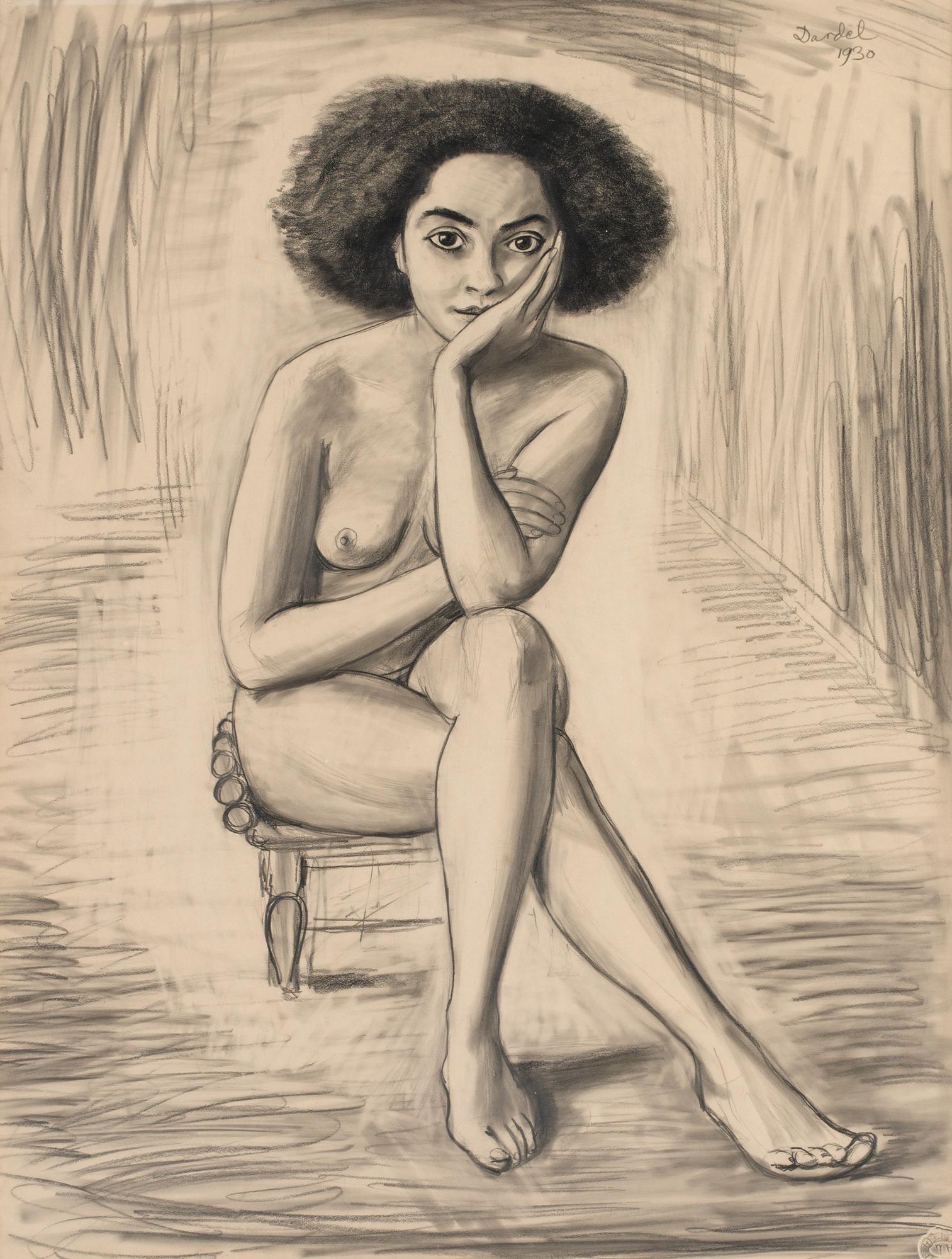 Nils von Dardel, Aysha.