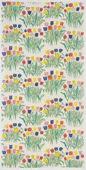 Josef Frank, a pair of 'Tulpaner' curtains, Firma Svenskt Tenn.