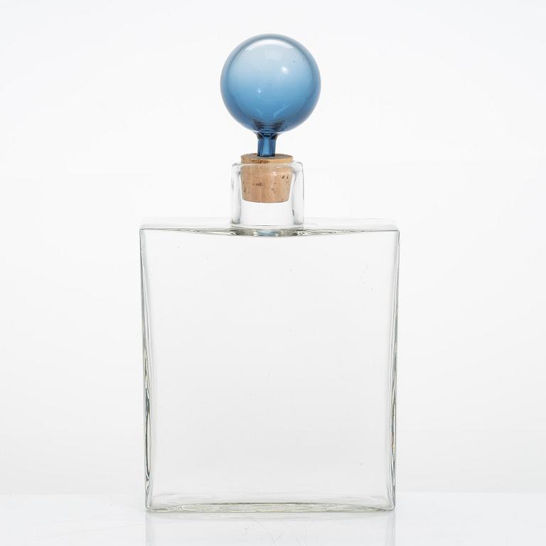 Kaj Franck, flaska, signerad K. Franck Nuutajärvi Notsjö -63.