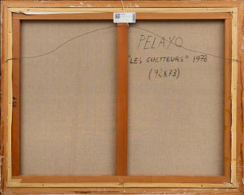 Orlando Pelayo Entrialgo, olja på duk, signerad, A tergo daterad 1978.