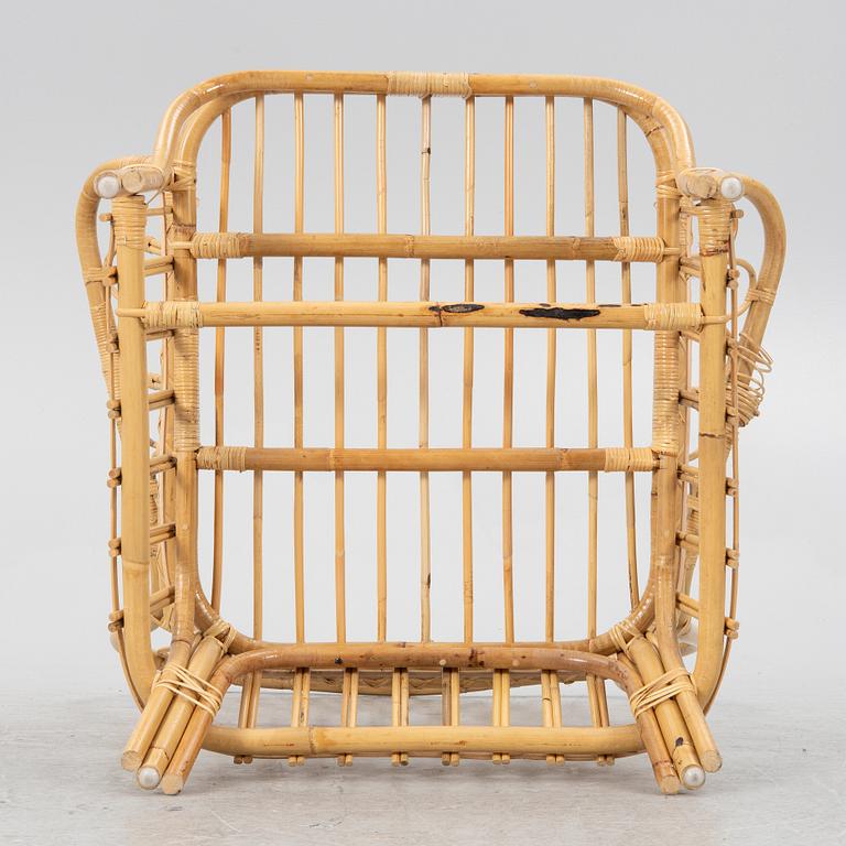 Josef Frank, fåtölj, modell B 311, Firma Svenskt Tenn.