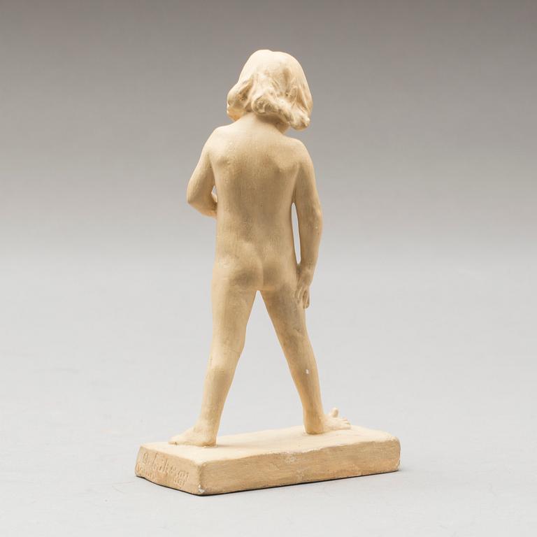 CHRISTIAN ERIKSSON, gips skulptur, utförd 1901.