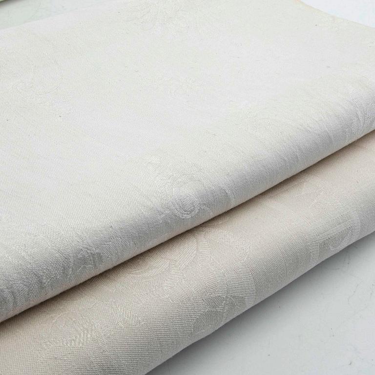 Tablecloths 4 pcs linen/damask first half of the 20th century.