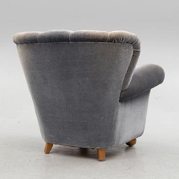 Armchair, Swedish Modern, 1950s.