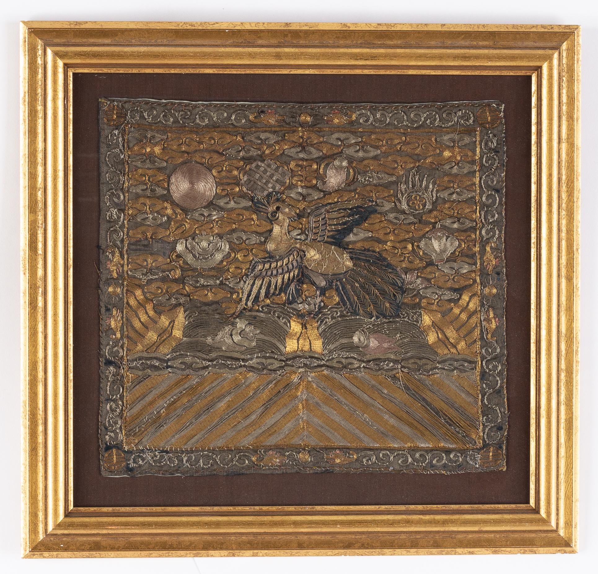 A Mandarin rank insignia, Qing dynasty, 19th Century.