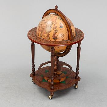 A globe bar, Zoffoli, Italy, second half of the 20th Century.