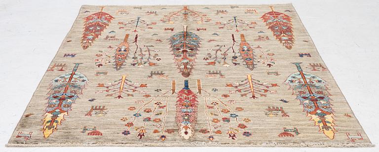 Matta, ca 205 x 155 cm.