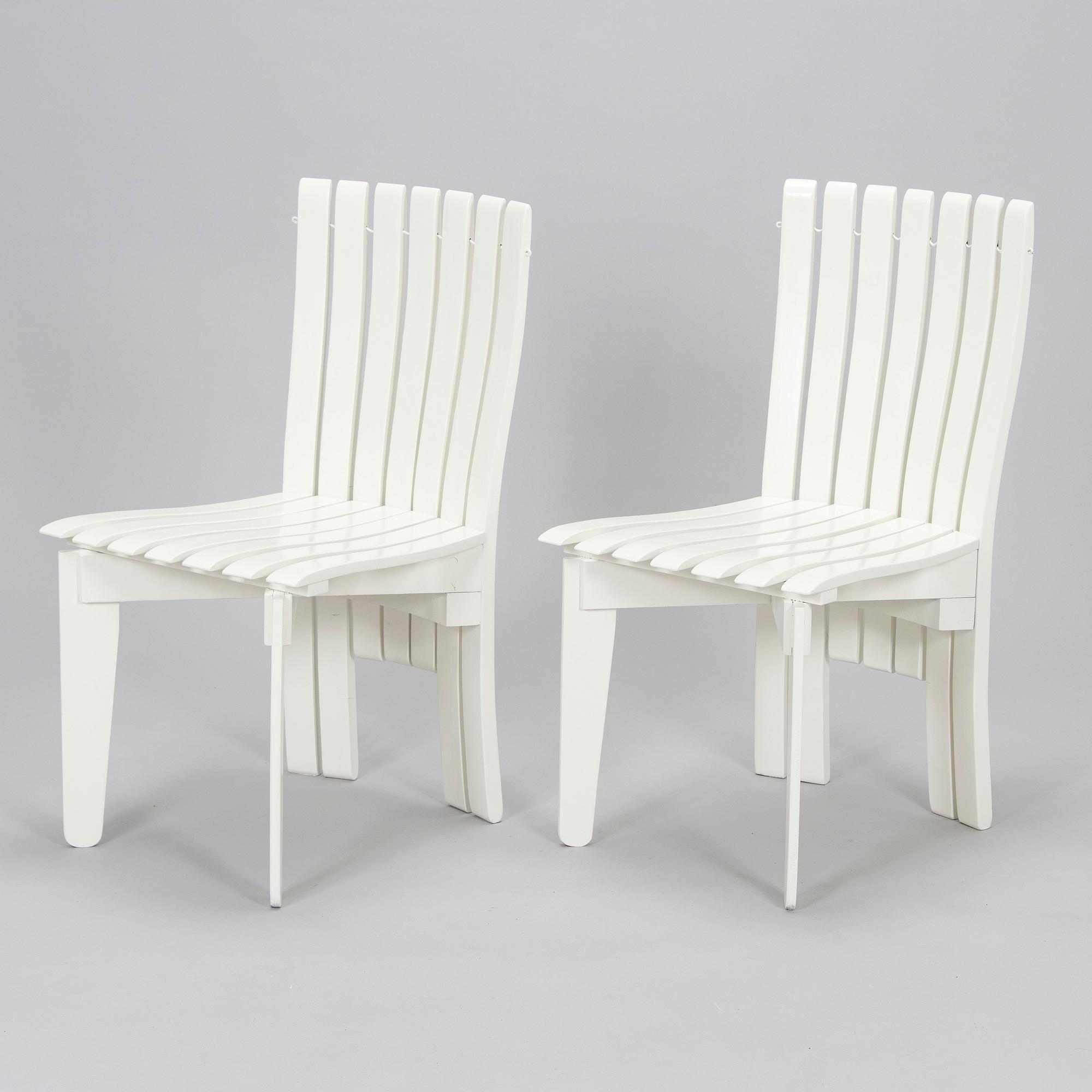 Alvar & Aino Aalto,  Trädgårdsmöblemang, 3 delar, "Aurinko-serien", Artek, 1950-tal och 1900-talets slut..