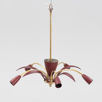 A 1950's ceiling light.