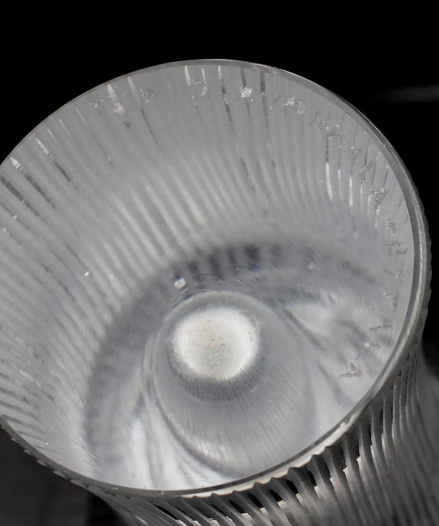 VAS, glas, Tapio Wirkkala Iittala 1900-talets andra hälft. Sign.