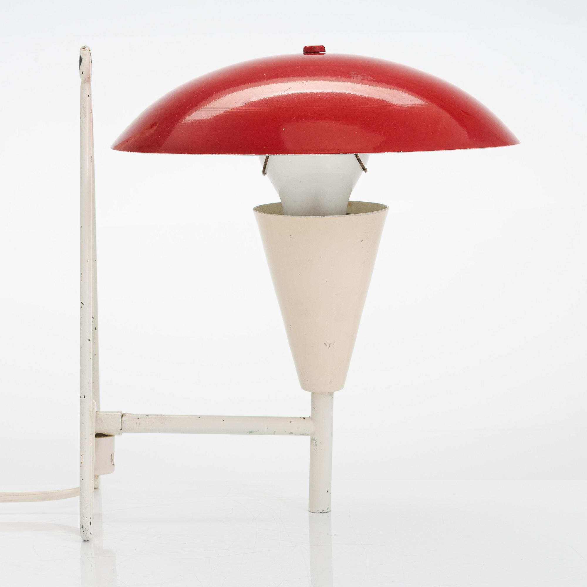 Wall lamp / table lamp, model EV 57, Itsu, mid-20th century.
