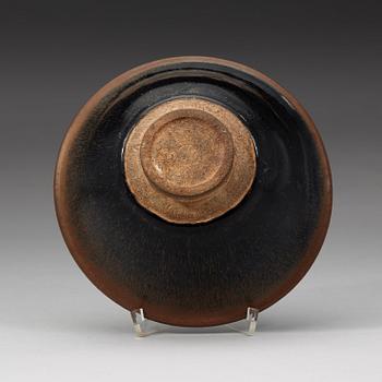 A Temmoku bowl, Song dynasty (906-1279).
