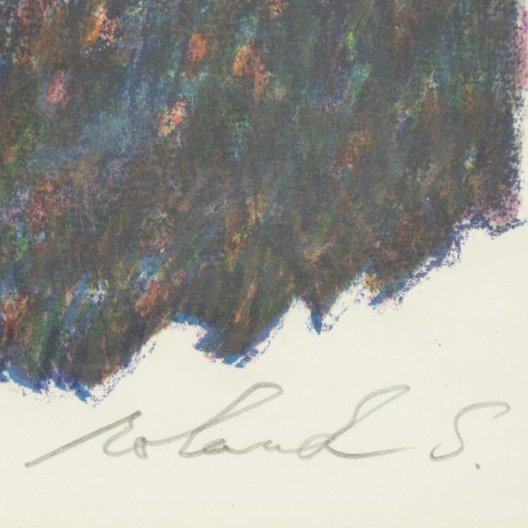 Roland Svensson, litograph in colours, signed and numbered 156/350.
